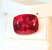 19.90 Ct Natural Certified Pigeon Blood Red Ruby Unheated VVS Loose Gemstone