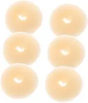 PENIKOKO 6pcs Hair Donut Bun Maker Set for Women Small Chignon Shaper Kit for DIY Ballet and Dance Updos Effortless Styling Tool for Quick and Easy Hair Looks