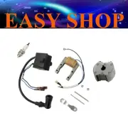 Magneto Flywheel Stator Coil Spark Plug Z4C 49cc 50cc 66cc 80cc Motorized Bike
