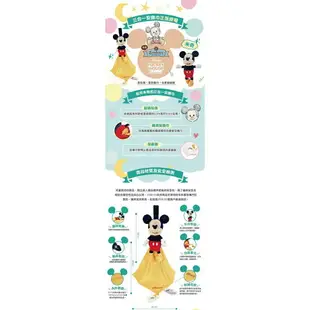 美國 ZOOBIES X DISNEY 迪士尼三合一安撫巾玩偶 安撫巾 玩偶 固齒器（五款可選）