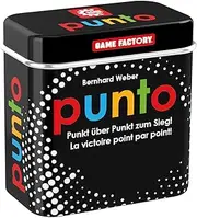 Game Factory 646214 Punto Mini Card Game in Handy Metal Tin Point to Victory