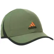 NEW! adidas Men's Superlite Relaxed Adjustable Hat/Cap-Base Green/Black/Orange
