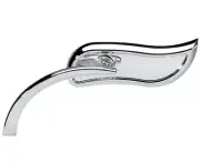 Arlen Ness Micro Die-Cast Upswept Mirror, Right, Chrome (13-049)