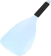 Gogogmee Blue Anti-slip Face Mask Salon Hairspray Mask Shield for Eyes Hairdressing Mask Sponge Handle Plastic Mask for Haircut