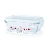 在飛比找Yahoo!奇摩拍賣優惠-HelloKitty玻璃耐熱保鮮盒，便當盒/保鮮盒/樂扣/食