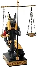 Black and Gold Anubis Scales of Justice