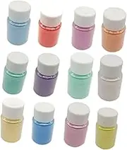 Beatifufu DIY Soap Making Kit Pcs Mica Powder Natural Pearl Pigment Set for Bath