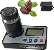 Digital Grain Moisture Meters, Moisture Analyzer with LCD Display, Tester Halogen Moisture Meter, Grain Particle Moisture Meter, for Wheat Corn Soybean Peanuts Coffee Beans
