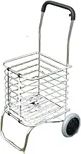 Trailer Hand Truck Elderly Trailer Portable Shopping Trolley Multifunctional Stair Climbing Folding Hand Cart Supermarket Trolley Car End Pipes