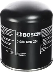 [Bosch] 0 986 628 250 CV AIR Filter (A Dryer) Z8250 (HGV), Black