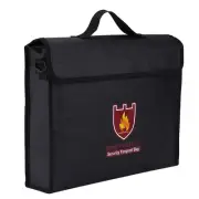 (38 * 28 * 7.5CM)Double Sided Fireproof Bag Pouch For LiPo Battery Money FA