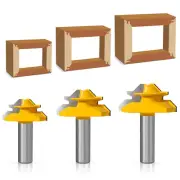 Lock Miter Router Bit,45 Degree Lock Miter Router bit 1/2 Shank,Box Joint Rou...