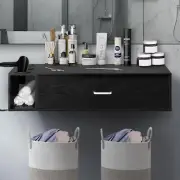 Wall Mount Salon Station, Beauty Salon Stations Equipment with Drawer, Hair S...