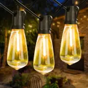 Vintage Avanlo 60Feet(30Ft*2) Waterproof Globe Hanging Outdoor String Lights