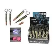 Lot of 2 pcs Bullet ink Pen Laser Pointer LED light keychain cat toy