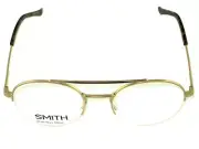 SMITH Stainless Steel porter AOZ SEMETT GOLD 52/20/140 Eyeglasses Optical Frame