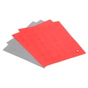 4Pcs Silicone Trivet Mat Table Mat Placemat Non-slip Pan Pot Trivet Holder Mat