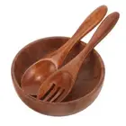 Fruit Salad Bowl Set Baby with Serving Utensils Reusable Container