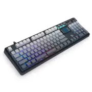 SKYLOONG GK104 Pro Tri-mode Mechanical Keyboard with Dual Screen Display 3 Knobs Hot-Swappable RGB Gasket Structure KTT