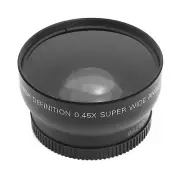 0.45x 52mm Wide Angle Lens with MACRO for Canon Nikon 52mm DSLR&digital camera