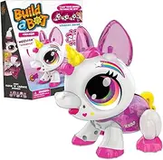 Build-a-Bot: Unicorn | Build Your Own Interactive Pet Unicorn | Easy Click 'n' Create System | 20+ Piece STEM Robot Kit for Kids | for Ages 4+