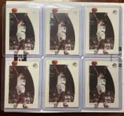 2000 Upper Deck SP AUTHENTIC #60 ALLEN IVERSON 6 CARD LOT !!! Investment lot !
