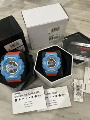 CASIO G-SHOCK & BABY-G GA-110NC-2ACR & BA-110NC-2ACR for couple (NO BATTERY)