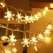 Christmas Snowflake Fairy String Lights