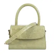 2021 Mini Small Square Women'S Bags Fashion PU Leather Crossbody Bag Crocodile Pattern Chain Shoulder Messenger Bags Handbag