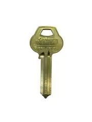 Corbin Russwin D2-6PIN-10 Single Section Standard Bow Key Blanks, Nickel Plated