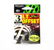 Ryugi HLT027 LT Offset Worm Hooks Size 3 (1222)