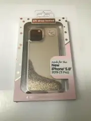 Fellowes Iphone5.8" 2019 (11 Pro) Moving Pink Glitter Case