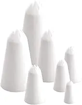 Chef Inox Piping Nozzle Star Thermo Tube 7-Pieces Set, 3 mm-15 mm Size