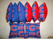 8 Cornhole Bag Set Corn Hole Toss MLB Chicago Cubs