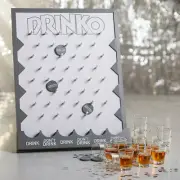 Fun Express Adult Drinking Disc Drop Game with Shot Glasses - 13 Pc