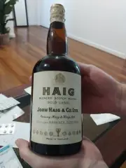 haigs 1940 scotch corked