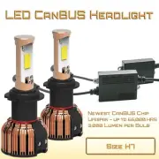 New CanBUS LED Headlight Kit - High Beam Conversion Kit - H7 - 6000K White (for: Volvo)