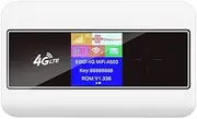 [HOSAYA] MF904 portable WiFi 4G SIM Card Router 10 WiFi users color LCD display 4G LTE WiFi Modem with Built-in Battery High Speed Travel Hotspot Mini Router Unlocked 4G mifi