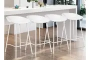 ALFORDSON Set of 4 Finn Seamless Design Bar Stools