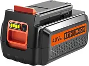 H-ANT 3000mAh Replacement with Black and Decker 40V Lithium Battery LBX2040 LBX36 LBXR36 LBXR2036