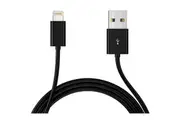 Astrotek AT-USBLIGHTNINGB-1M 1m USB Lightning Data Sync Charger Black Cable for iPhone iPad iPod