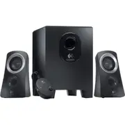 Logitech Z313 2.1 Speaker System - 25 W RMS - Black - 48 Hz to 20 kHz
