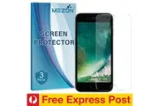 [Set of 3] Apple iPhone SE 2020/2022 (4.7") Ultra Clear Screen Protector Film by MEZON Case Friendly, Shock Absorption (iPhone SE, Clear) FREE EXPRESS