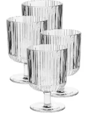 [Hottie] Rubie Wine Glass Set Of 4 in Clear