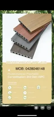 Composite ecowood decking boards