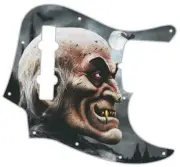 J BASS 5 STRING Graphic Pickguard to fit Fender Bass Guitar Dracula