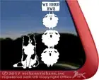 We Herd Ewe Shetland Sheepdog Sheltie Window Decal