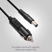 12V-24V DC Car Charger Adapter Cable - Cigarette Lighter Plug for Power Station