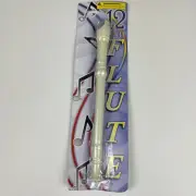 12'' Toy Kids Flute Opaque White Recorder Kole Imports Fun!