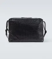 [Bottega Veneta] Bottega Veneta Loop Intrecciato Large leather duffel bag